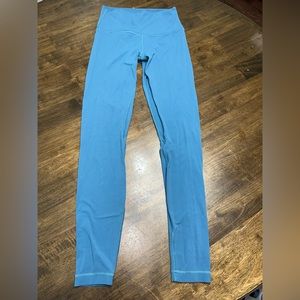 Women’s LuluLemon Align High-Rise Pant 28”. Color: Light Blue. Size: 8